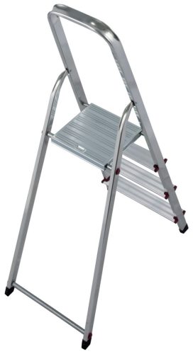 CORDA Lépcsőfokos állólétra, 1x4 lépcsőfok