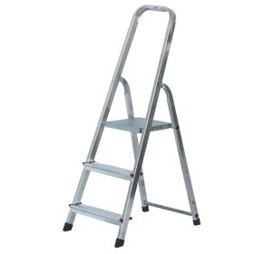 CORDA Lépcsőfokos állólétra, 1x3 lépcsőfok