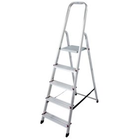 CORDA Lépcsőfokos állólétra, 1x5 lépcsőfok