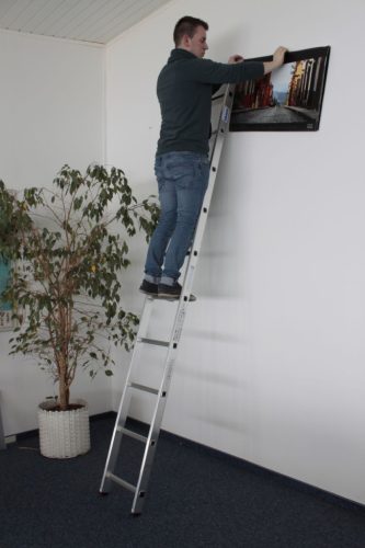 CORDA Támasztólétra, 1x10 létrafok