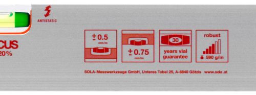 Alu-vízmérték AZB 200