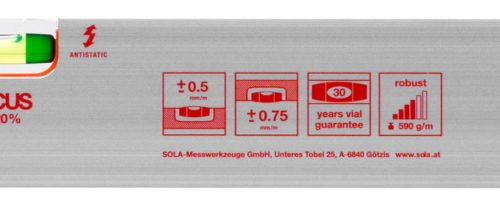 Alu-vízmérték AZB 3 200