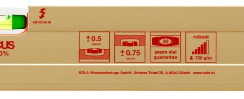 Alu-vízmérték AZ 200