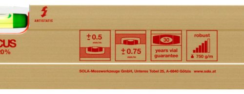 Alu-vízmérték AZ 3 150