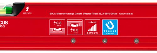 Alu-mágneses vízmérték RedM 3 60