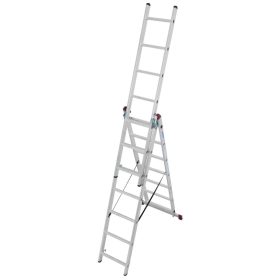 CORDA Sokcélú létra, 3x7 létrafok