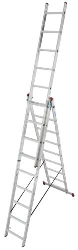 CORDA Sokcélú létra, 3x9 létrafok