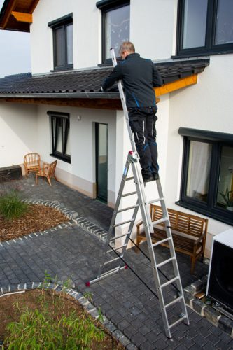 CORDA Sokcélú létra, 3x9 létrafok