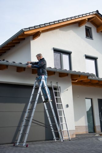 CORDA Sokcélú létra, 3x9 létrafok