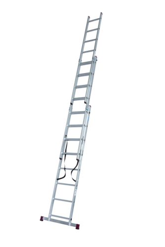 CORDA Sokcélú létra lépcsőfunkcióval, 3x8 létrafok