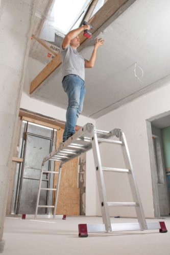 CORDA Csuklós létra dobogó készlet CORDA csuklós létrához, 4x3 létrafok