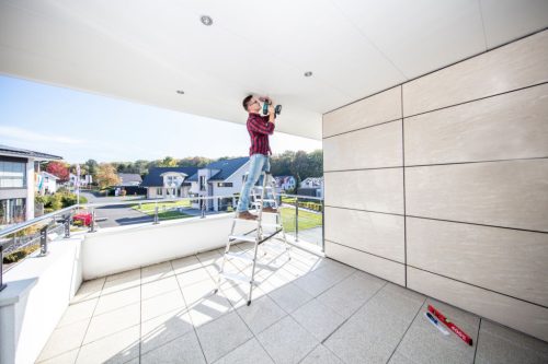 MONTO Dopplo lépcsőfokos két oldalon járható létra, 2x7 lépcsőfok