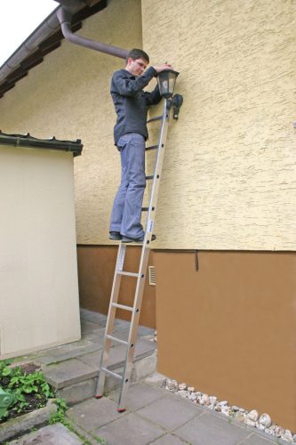 MONTO Sibilo létrafokos támasztólétra, egyrészes, 9 létrafok