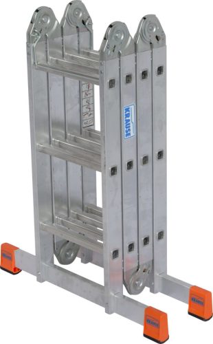 MONTO MultiMatic létrafokos univerzális csuklós létra dobogóval 4x3 létrafok