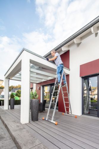 MONTO MultiMatic létrafokos univerzális csuklós létra, 4x4 létrafok