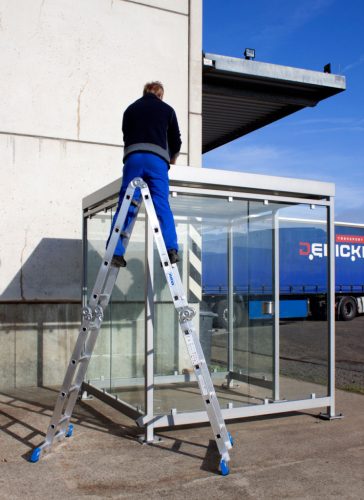 STABILO Létrafokos univerzális csuklós létra, 4x4 létrafok