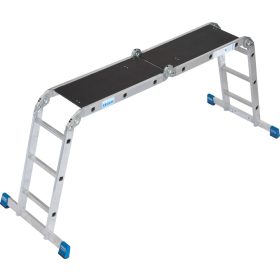   STABILO Létrafokos univerzális csuklós létra, 4x3 létrafok +MultiBoard