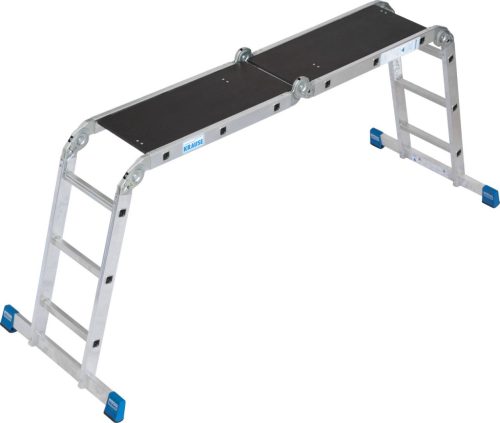 STABILO Létrafokos univerzális csuklós létra, 4x3 létrafok +MultiBoard