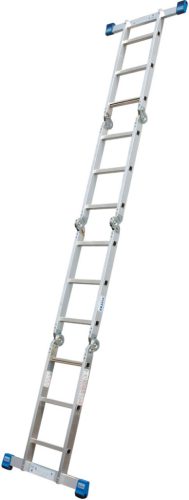 STABILO Létrafokos univerzális csuklós létra, 4x3 létrafok +MultiBoard