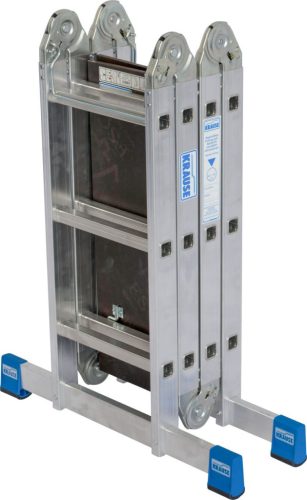 STABILO Létrafokos univerzális csuklós létra, 4x3 létrafok +MultiBoard