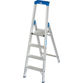 STABILO Lépcsőfokos állólétra, 1x4 lépcsőfok