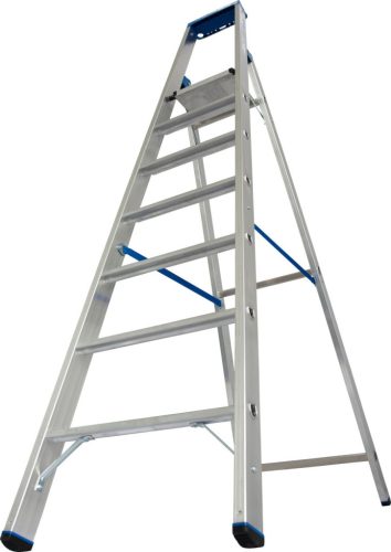 STABILO Lépcsőfokos állólétra, 1x7 lépcsőfok