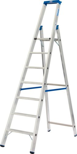 STABILO Lépcsőfokos állólétra, 1x7 lépcsőfok