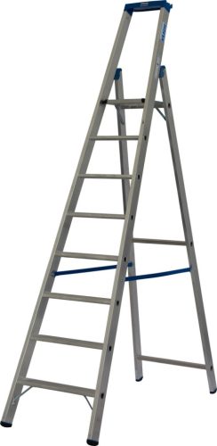 STABILO Lépcsőfokos állólétra, 1x8 lépcsőfok