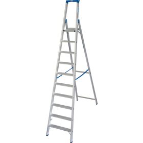 STABILO Lépcsőfokos állólétra, 1x10 lépcsőfok