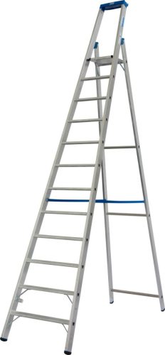STABILO Lépcsőfokos állólétra, 1x12 lépcsőfok