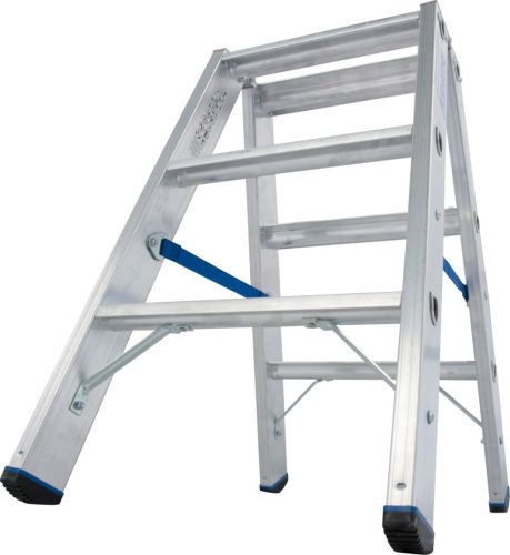 STABILO Lépcsőfokos két oldalon járható létra, 2x3 lépcsőfok