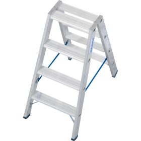   STABILO Lépcsőfokos két oldalon járható létra, 2x4 lépcsőfok
