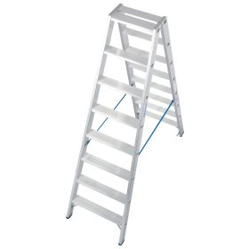   STABILO Lépcsőfokos két oldalon járható létra, 2x8 lépcsőfok