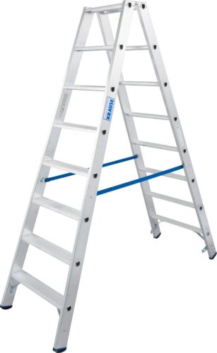 STABILO Lépcsőfokos két oldalon járható létra, 2x8 lépcsőfok