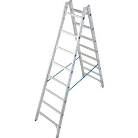   STABILO Létrafokos két oldalon járható létra, 2x8 létrafok