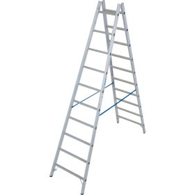   STABILO Létrafokos két oldalon járható létra, 2x10 létrafok