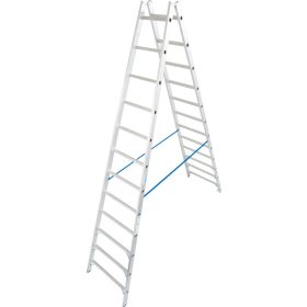   STABILO Létrafokos két oldalon járható létra, 2x12 létrafok