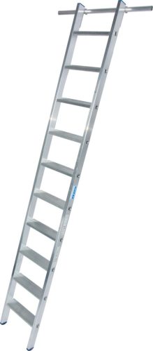 STABILO Lépcsőfokos polclétra 2 beakasztóhoroggal csősínes rendszerhez Ø 30 mm csővel,  1x10 lépcsőfok