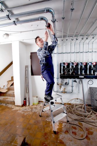 MONTO Treppo két oldalon járható összecsukható fellépő, 2x3 lépcsőfok