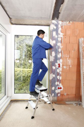 MONTO Treppo két oldalon járható összecsukható fellépő, 2x3 lépcsőfok