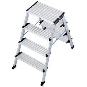   MONTO Treppo két oldalon járható összecsukható fellépő, 2x4 lépcsőfok