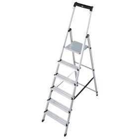 MONTO Solidy lépcsőfokos állólétra, 1x6 lépcsőfok