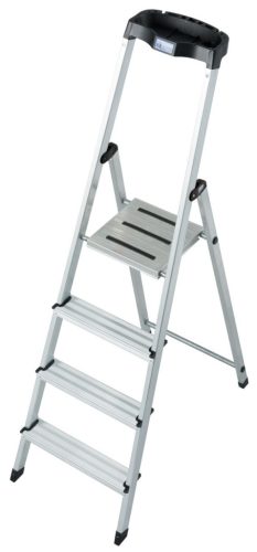 MONTO Safety alumínium lépcsőfokos állólétra, 1x4 lépcsőfok