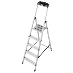   MONTO Safety alumínium lépcsőfokos állólétra, 1x5 lépcsőfok