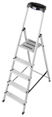 MONTO Safety alumínium lépcsőfokos állólétra, 1x5 lépcsőfok