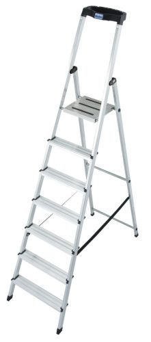 MONTO Safety alumínium lépcsőfokos állólétra, 1x7 lépcsőfok