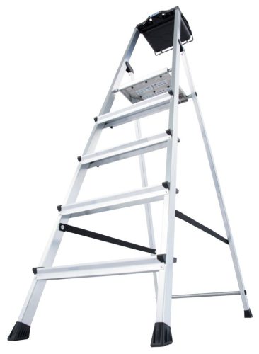 MONTO Secury Multi-Grip lépcsőfokos állólétra, 1x5 lépcsőfok