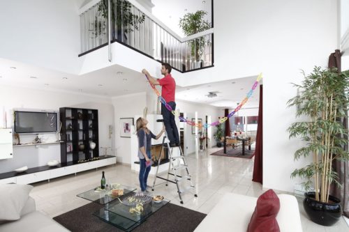 MONTO Secury Multi-Grip lépcsőfokos állólétra, 1x5 lépcsőfok