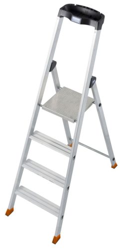 MONTO Solido lépcsőfokos állólétra, 1x4 lépcsőfok