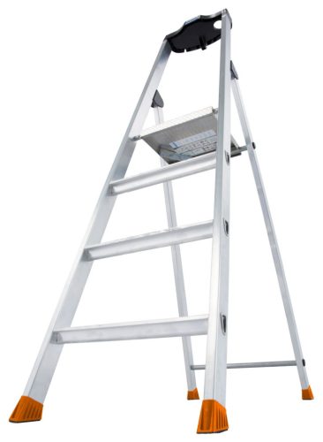 MONTO Solido lépcsőfokos állólétra, 1x4 lépcsőfok